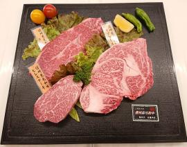 【冷蔵品】信州黒毛和牛ステーキ味比べ三昧セット